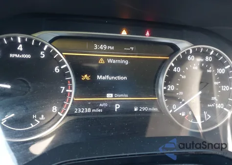 2024 Nissan Pathfinder Sv 4Wd z USA, uszkodzony, nr VIN 5N1DR3BC3RC297448